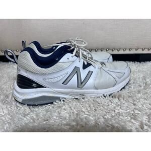 New Balance 857 White Blue Leather Mens 13 MX857WN2
Comfort Orthotics NO INSOLE